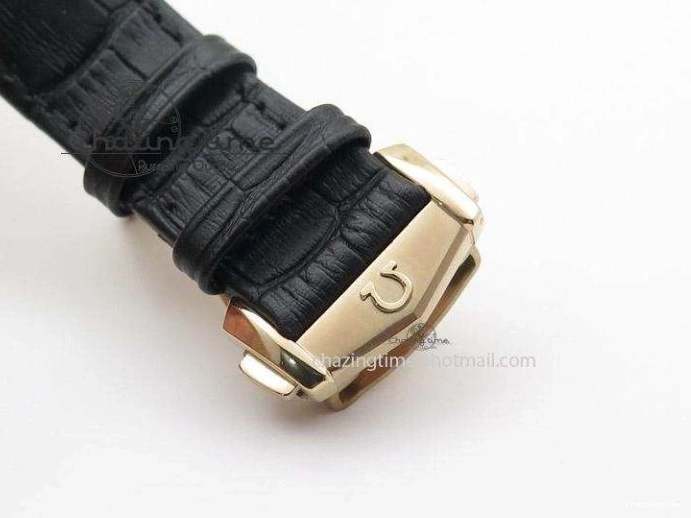 0420 Speedmaster ’57 RG Chrono AXF Best Edition On Black Leather Strap A Colorful 8284